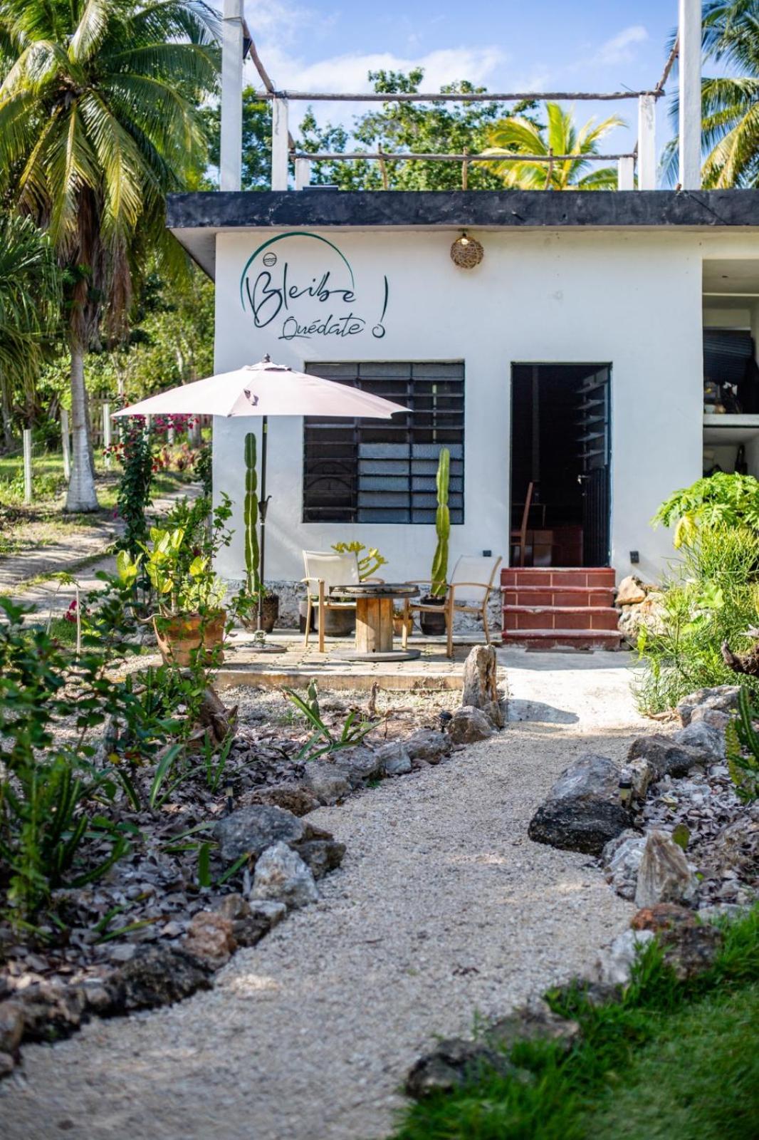 Bleibe- Quedate! Bacalar Exterior foto